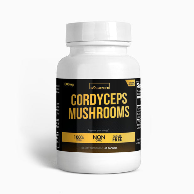 Health Organic Cordyceps Mushrooms Capsules