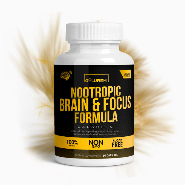 Nootropic Brain & Focus Formula Brain Booster Supplement