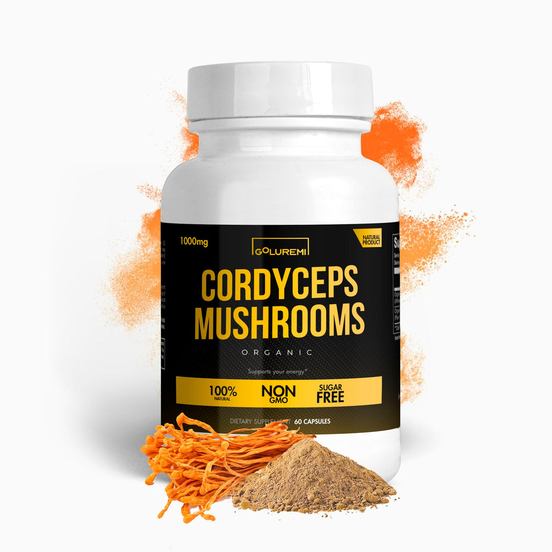 Health Organic Cordyceps Mushrooms Capsules